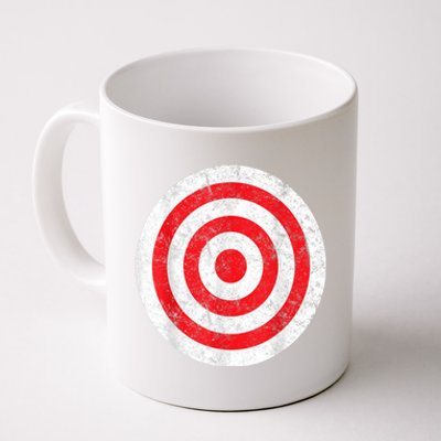 Vintage Bullseye Target Bulls Eye Funny Joke Coffee Mug