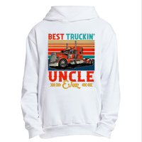 Vintage Best Truckin Uncle Ever Funny Truck Driver Urban Pullover Hoodie