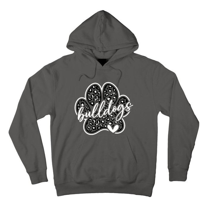 Vintage Bulldogs Team Pride School Spirit Back To School Hoodie