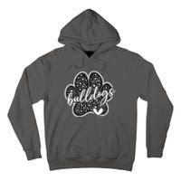 Vintage Bulldogs Team Pride School Spirit Back To School Tall Hoodie