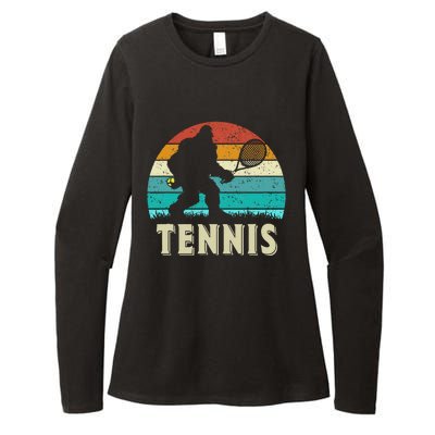 Vintage Bigfoot Tennis Womens CVC Long Sleeve Shirt