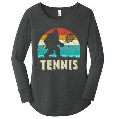 Vintage Bigfoot Tennis Women's Perfect Tri Tunic Long Sleeve Shirt