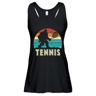 Vintage Bigfoot Tennis Ladies Essential Flowy Tank