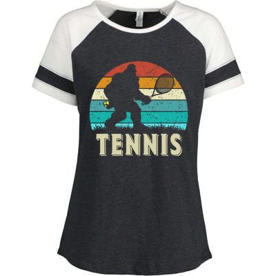 Vintage Bigfoot Tennis Enza Ladies Jersey Colorblock Tee