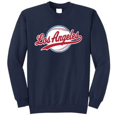 Vintage Baseball Throwback Retro Design Tall Sweatshirt