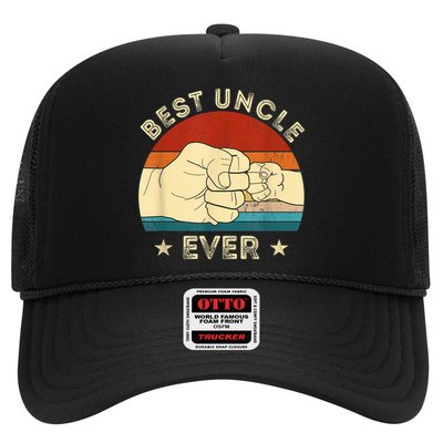 Vintage Best Uncle Ever Fist Bump Funny Uncle Fathers Day Trucker Hat