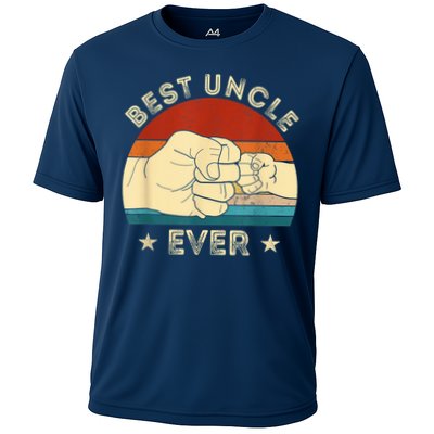 Vintage Best Uncle Ever Fist Bump Funny Uncle Fathers Day Performance Shirt