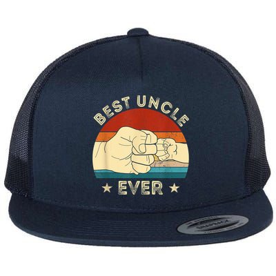 Vintage Best Uncle Ever Fist Bump Funny Uncle Fathers Day Flatbill Hat