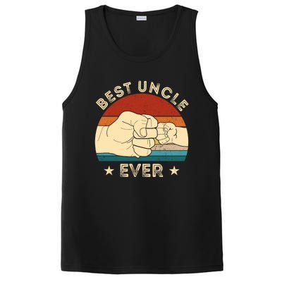 Vintage Best Uncle Ever Fist Bump Funny Uncle Fathers Day Funny Gift PosiCharge Competitor Tank