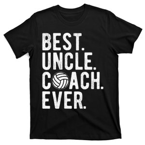 Volleyball Best Uncle Coach Ever Dad Daddy Father's Day T-Shirt