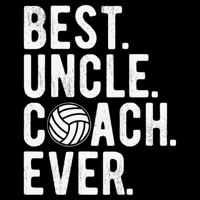 Volleyball Best Uncle Coach Ever Dad Daddy Father's Day Impact Tech Backpack