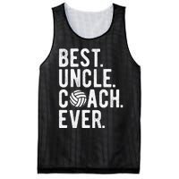 Volleyball Best Uncle Coach Ever Dad Daddy Father's Day Mesh Reversible Basketball Jersey Tank