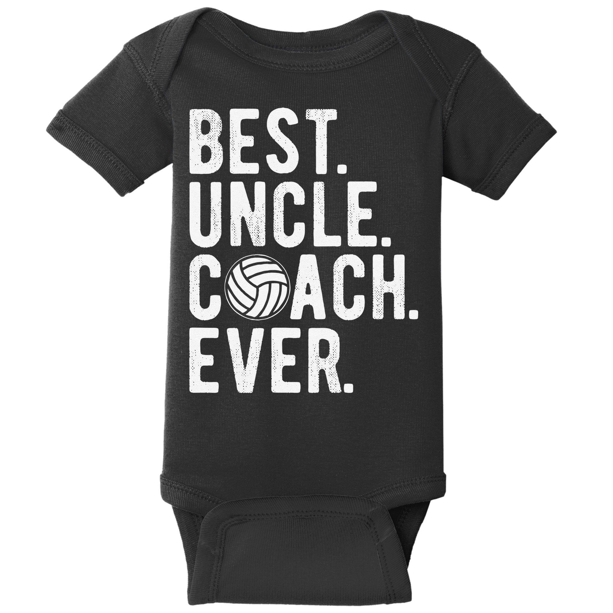 Volleyball Best Uncle Coach Ever Dad Daddy Father's Day Baby Bodysuit