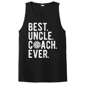 Volleyball Best Uncle Coach Ever Dad Daddy Father's Day PosiCharge Competitor Tank