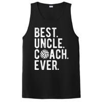 Volleyball Best Uncle Coach Ever Dad Daddy Father's Day PosiCharge Competitor Tank