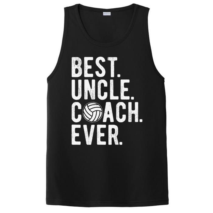 Volleyball Best Uncle Coach Ever Dad Daddy Father's Day PosiCharge Competitor Tank