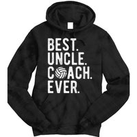 Volleyball Best Uncle Coach Ever Dad Daddy Father's Day Tie Dye Hoodie