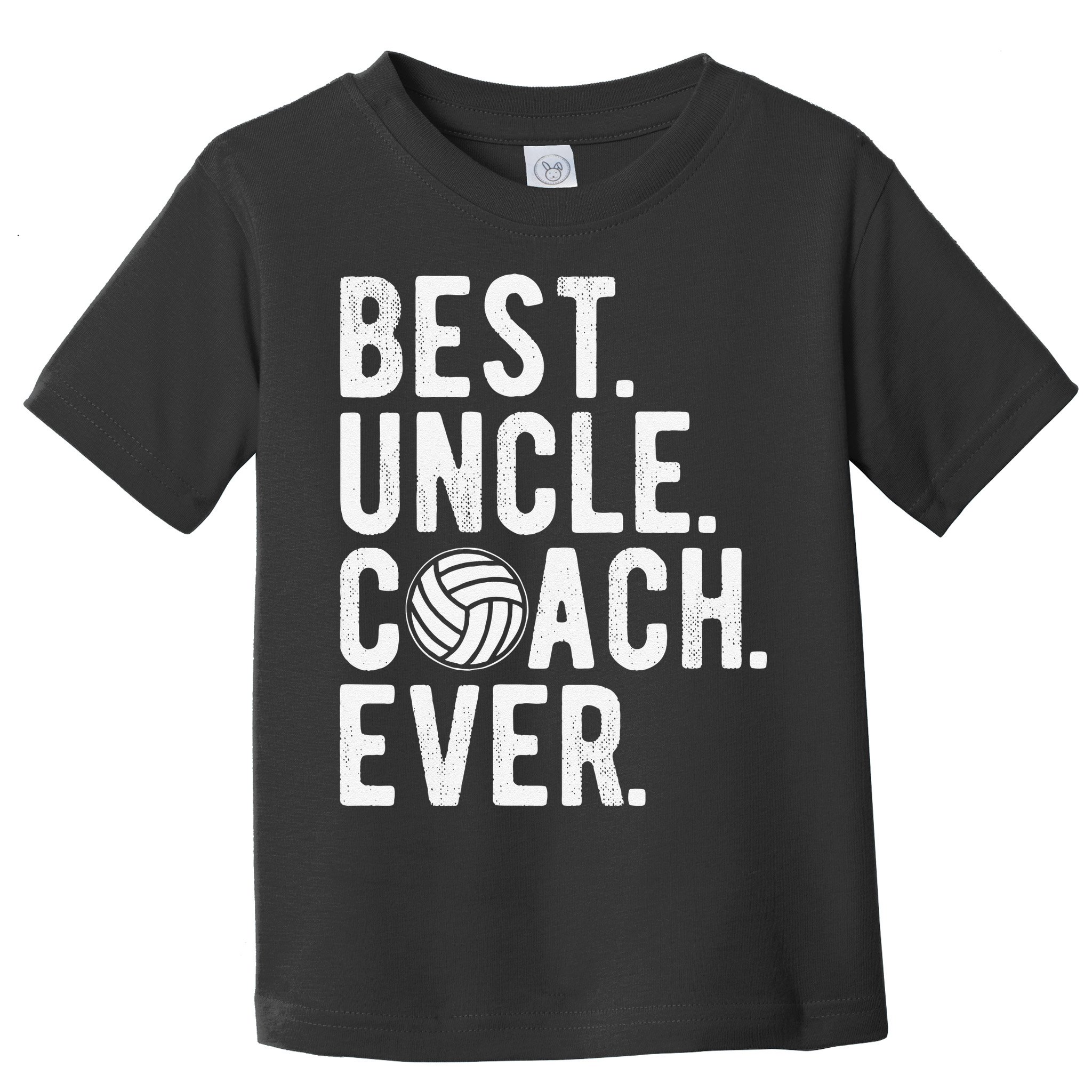Volleyball Best Uncle Coach Ever Dad Daddy Father's Day Toddler T-Shirt