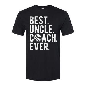 Volleyball Best Uncle Coach Ever Dad Daddy Father's Day Softstyle CVC T-Shirt