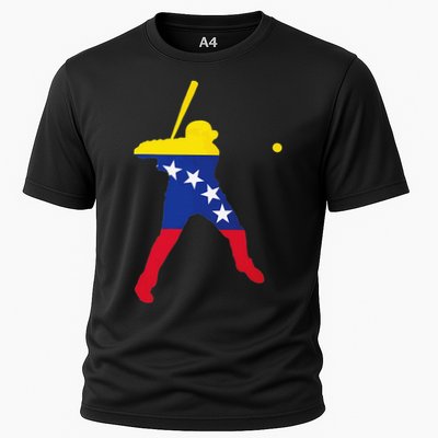 Venezuela Baseball Cooling Performance Crew T-Shirt