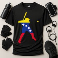 Venezuela Baseball Cooling Performance Crew T-Shirt