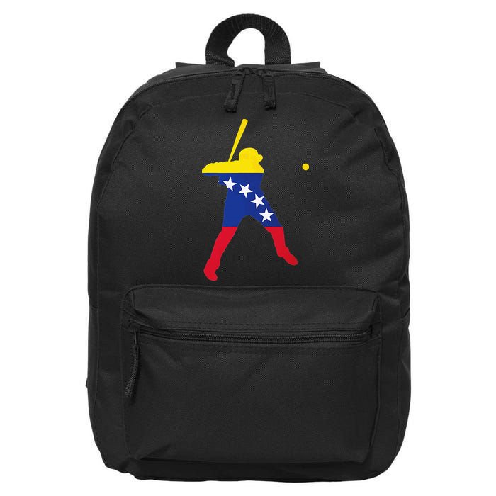 Venezuela Baseball 16 in Basic Backpack