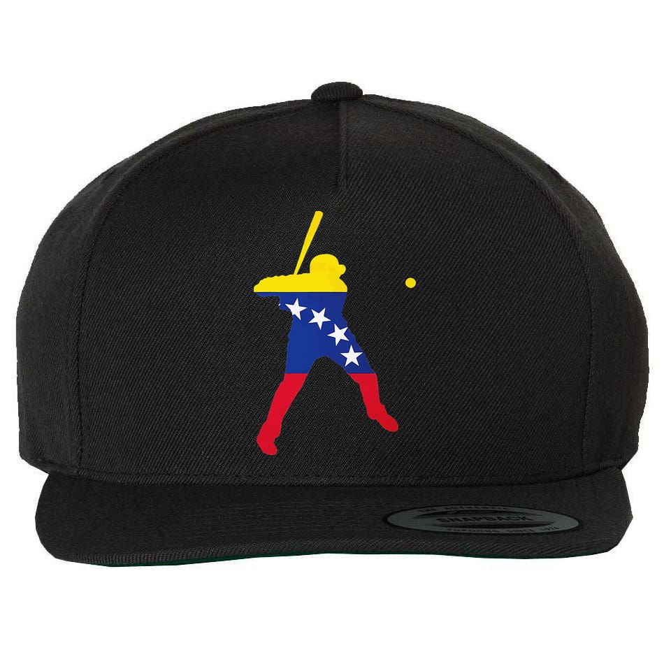 Venezuela Baseball Wool Snapback Cap