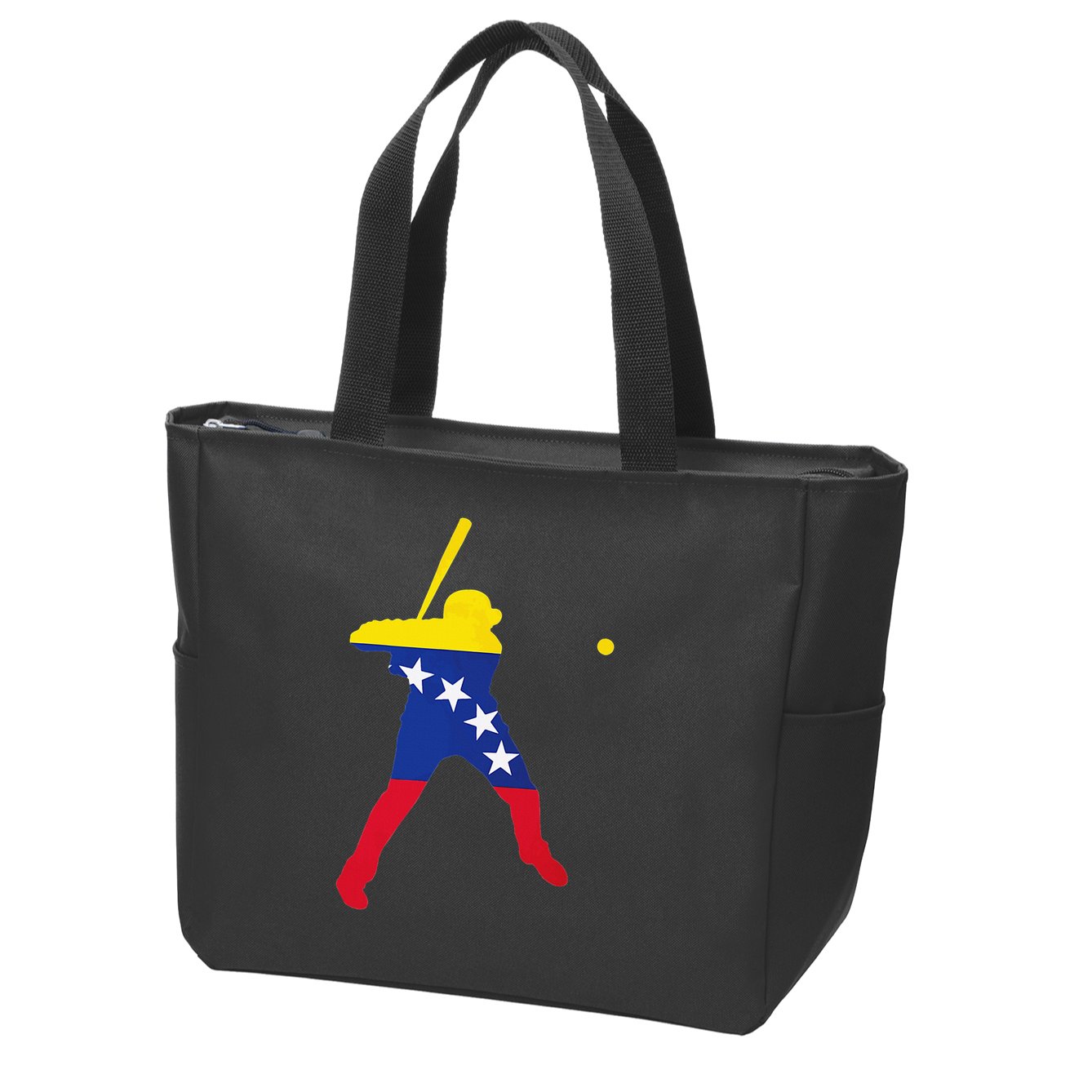 Venezuela Baseball Zip Tote Bag