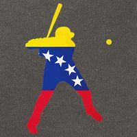 Venezuela Baseball Cotton Canvas Backpack