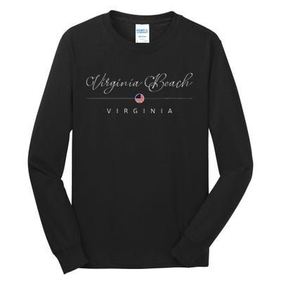 Virginia Beach Virginia Va On Virginia Beach Tall Long Sleeve T-Shirt