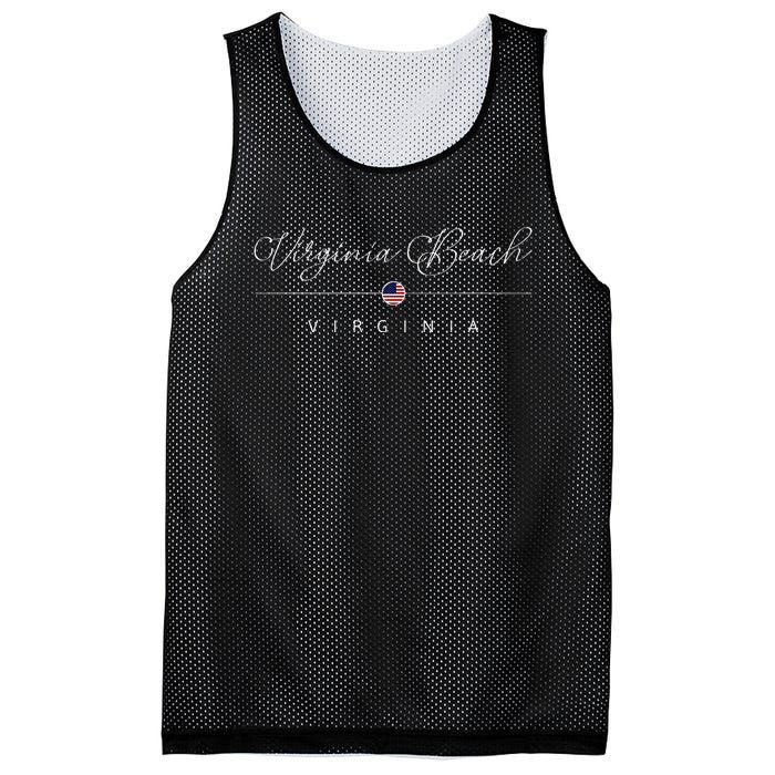 Virginia Beach Virginia Va On Virginia Beach Mesh Reversible Basketball Jersey Tank