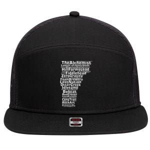 Vermont Breweries 7 Panel Mesh Trucker Snapback Hat