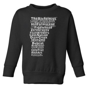 Vermont Breweries Toddler Sweatshirt