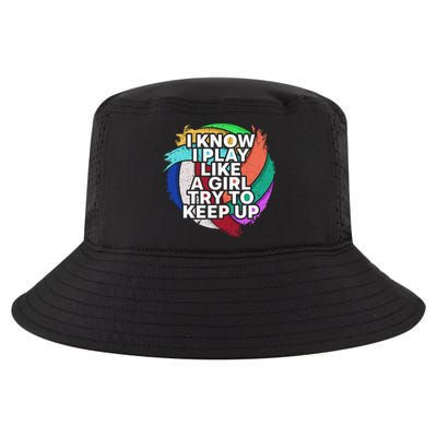 Volleyball Beach Volleyball Player Gift Cool Comfort Performance Bucket Hat