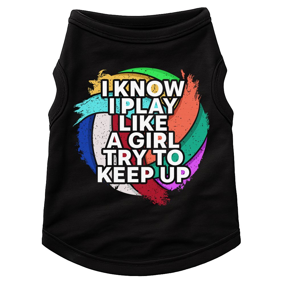 Volleyball Beach Volleyball Player Gift Doggie Tank