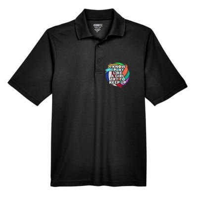 Volleyball Beach Volleyball Player Gift Men's Origin Performance Pique Polo