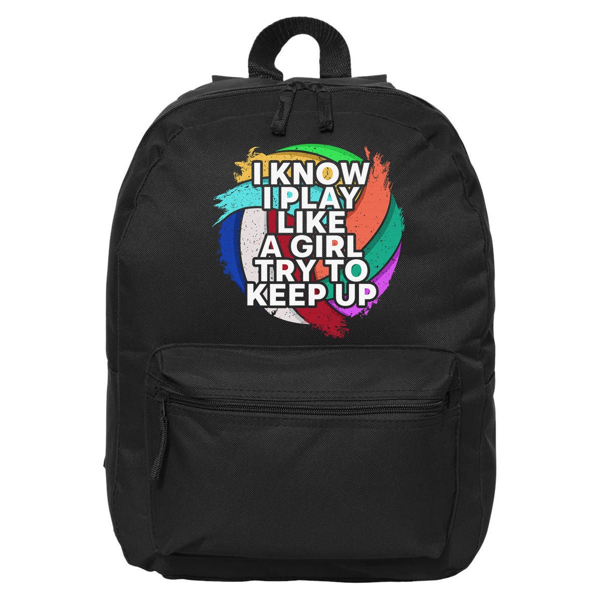 Volleyball Beach Volleyball Player Gift 16 in Basic Backpack