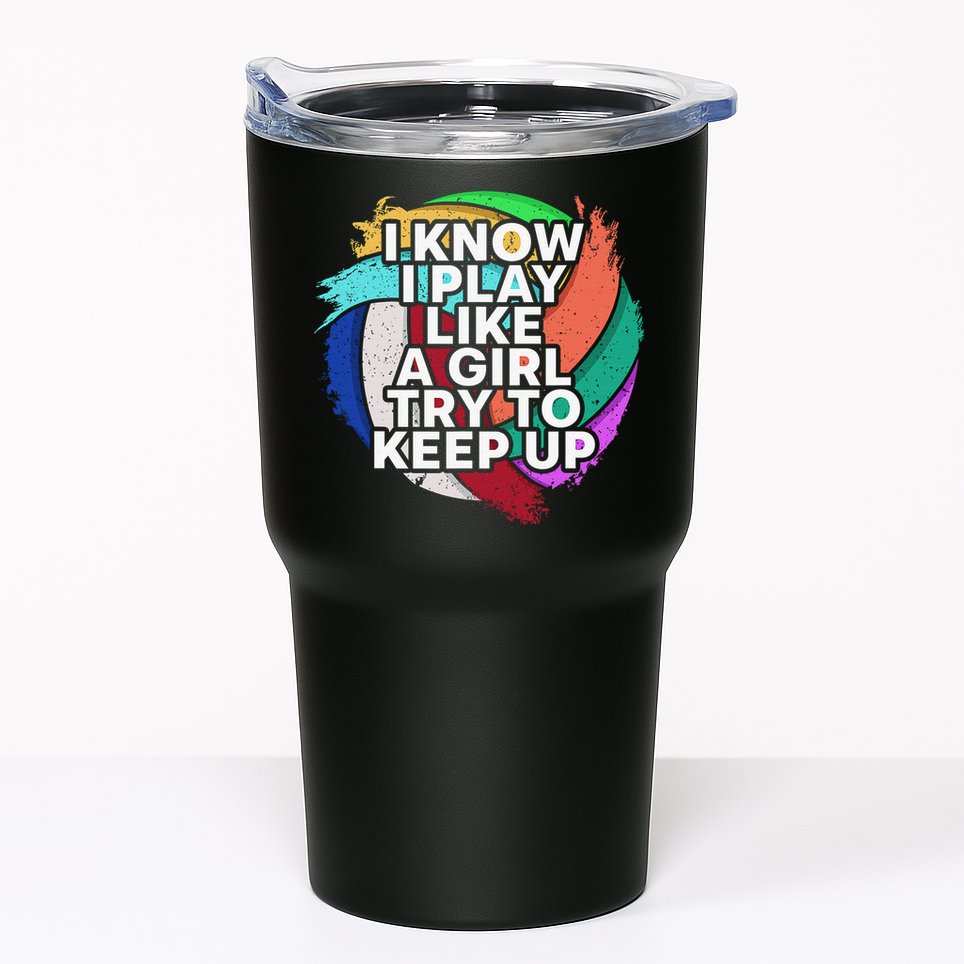 Volleyball Beach Volleyball Player Gift Tumbler