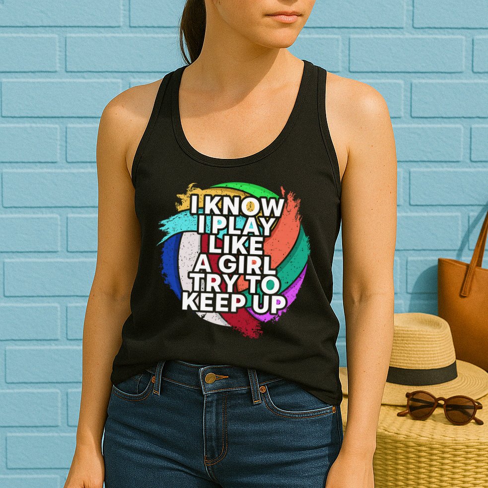 Volleyball Beach Volleyball Player Gift Womens Tank Top