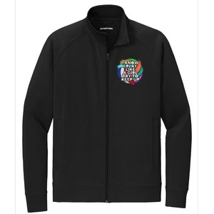 Volleyball Beach Volleyball Player Gift Stretch Full-Zip Cadet Jacket