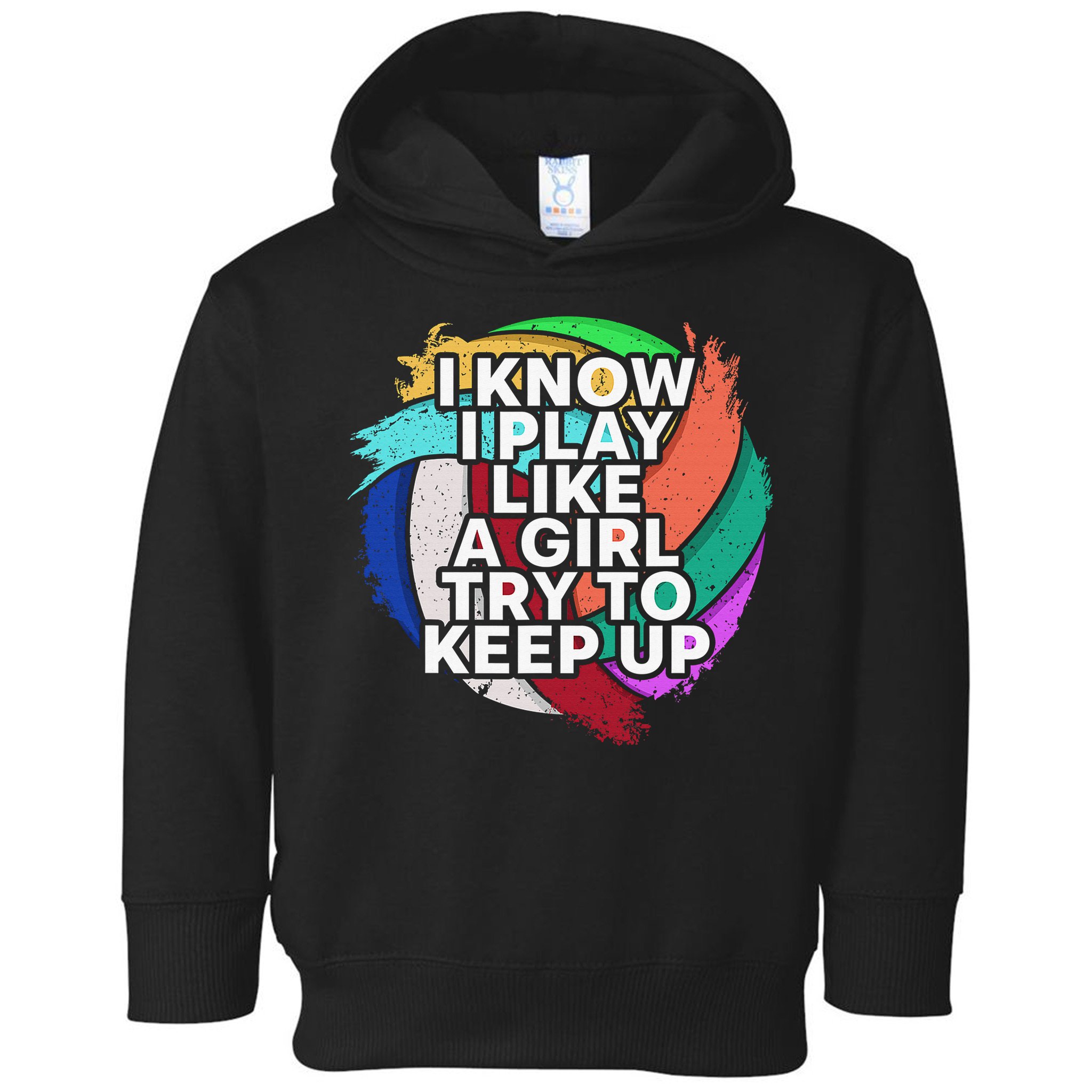 Volleyball Beach Volleyball Player Gift Toddler Hoodie