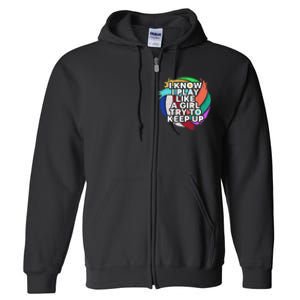 Volleyball Beach Volleyball Player Gift Full Zip Hoodie