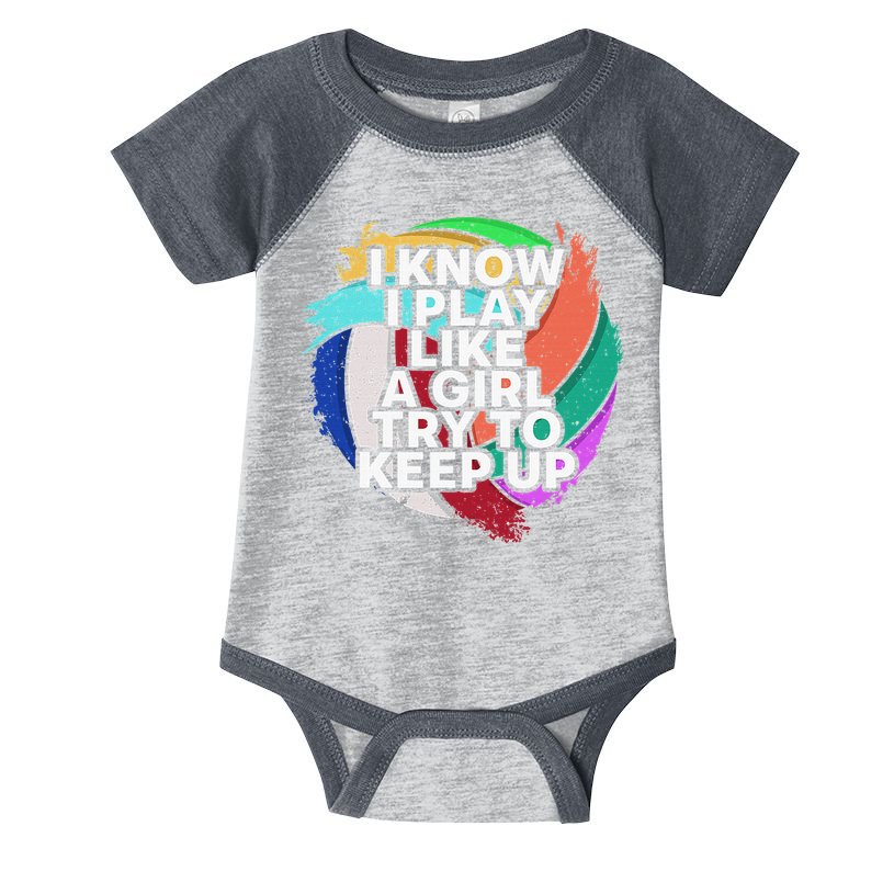 Volleyball Beach Volleyball Player Gift Infant Baby Jersey Bodysuit