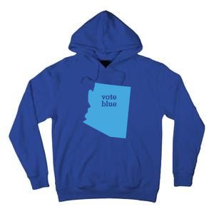 Vote Blue Voting Democratic Arizona Cute Gift Tall Hoodie