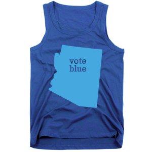 Vote Blue Voting Democratic Arizona Cute Gift Tank Top