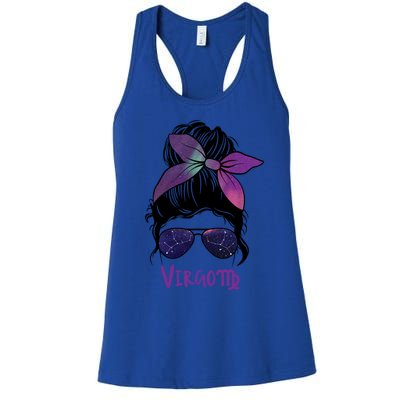 Virgo Birthday Virgo Zodiac Constellation Great Gift Women's Racerback Tank