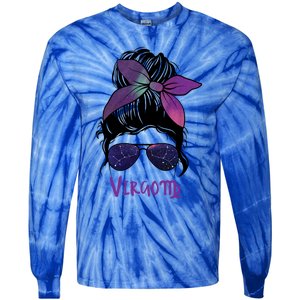 Virgo Birthday Virgo Zodiac Constellation Great Gift Tie-Dye Long Sleeve Shirt