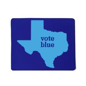 Vote Blue Voting Democratic Texas Gift Mousepad