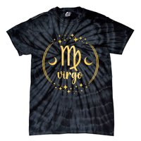 Virgo Birthday Virgo Astrology Tie-Dye T-Shirt