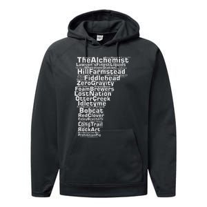 Vermont Breweries Performance Fleece Hoodie